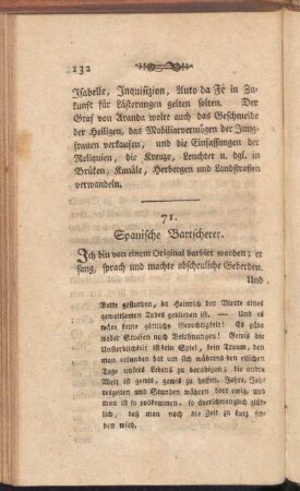 71. Spanischer Bartscherer