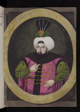 Illustration: Aḥmed II.