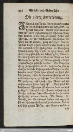 Die vierte Unterredung