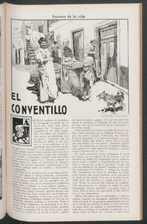 El Conventillo : Escenas de la vida