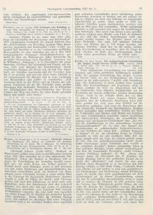 57-58 [Rezension] Braun, Friedrich, Christoph Schorer von Memmingen. Ein Beitrag zur Geschichte des deutschen Geisteslebens im 17. Jahrh