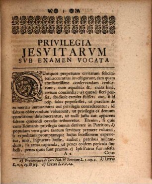 Privilegia Jesuitarum