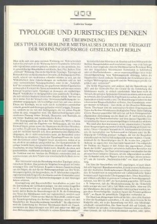 Typologie und juristisches Denken