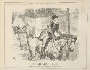 At the cross roads