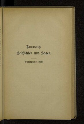 Siebenzehntes Buch.
