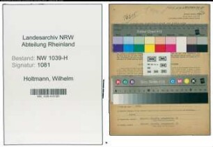 Entnazifizierung Wilhelm Holtmann , geb. 01.08.1884 (Beamter)