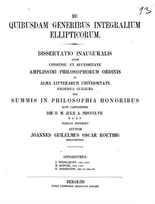 De quibusdam generibus integralium ellipticorum