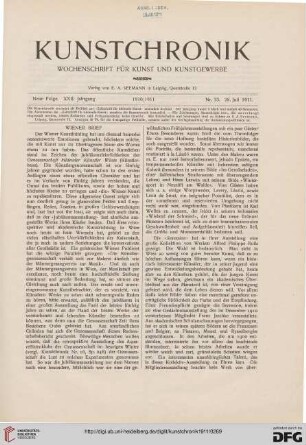 Heft 33 (28. Juli 1911)