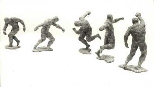Diskuswurf - fünf Figuren