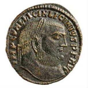 Münze, Follis, 316 - 317 n. Chr.