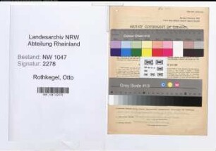 Entnazifizierung Otto Rothkegel , geb. 13.10.1896 (Lehrer)