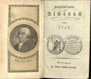 Revolutions-Almanach Jg. 1793