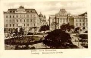 Ansicht aus Lemberg (polnisch Lwów, heute Lwow, Ukraine)
