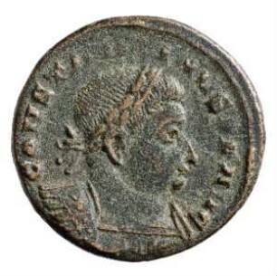 Münze, Follis, Aes 2, Mitte 310 - Ende 312 n. Chr.