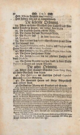 Die achte Ordnung