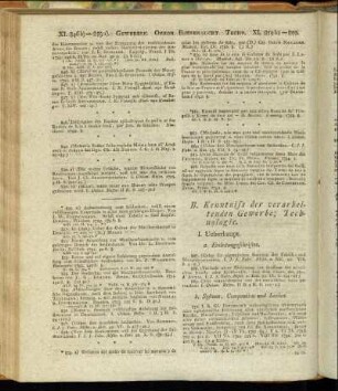B. Kenntniss der verarbeitenden Gewerbe; Technologie