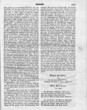 Blüthen aus Italien / Von J. H. von Wessenberg. - Carlsruhe ; Baden : Marx, 1818