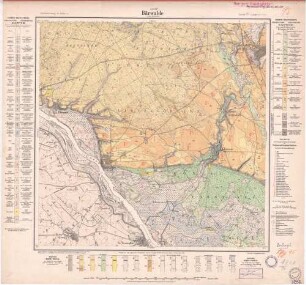 Grad-Abtheilung 46, Blatt 13 [Neue Nr. 3252]: Bärwalde in der Neumark : geologische Karte