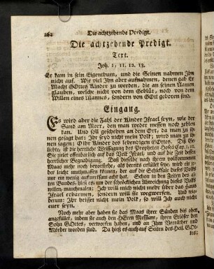 262-278, Die achtzehende Predigt. Der hohe Adel der Kindschaft Gottes.