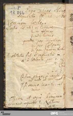 [handschriftl. Notizen]