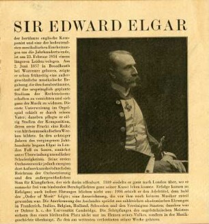Elgar, Sir Edward
