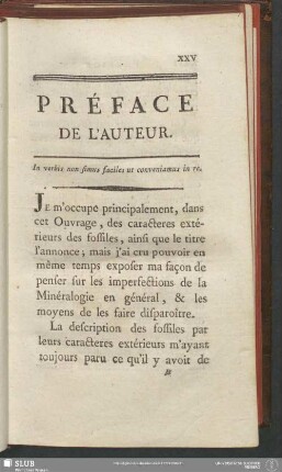 Préface De L'Auteur
