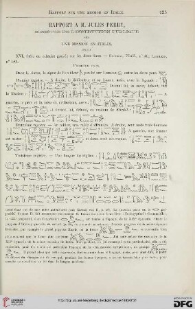 4: Rapport à M. Jules Ferry, ministre de l'instruction publique sur une mission en Italie, [3]