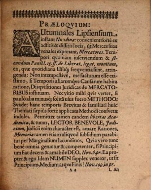 de Mercatoribus Disqvisitiones Juridicæ