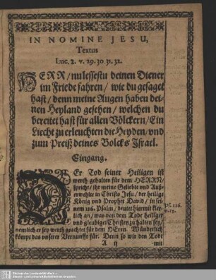 Leichenpredigt