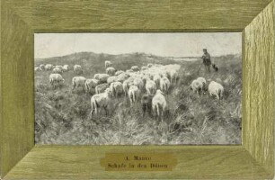 A. Mauve - Schafe in den Dünen