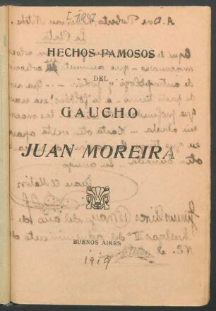 Hechos famosos del gaucho Juan Moreira