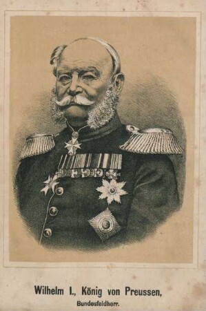 Wilhelm I., König von Preussen, Bundesfeldherr