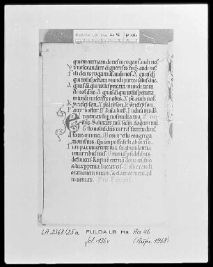 Psalterium cum Canticis — Initiale E, Folio 136verso