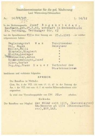 Bogenrieder, Josef