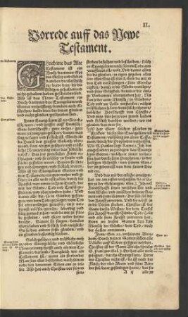 Vorrede auff das Newe Testament.