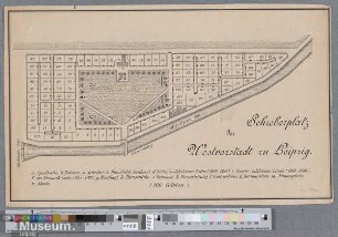 Schreberplatz der Westvorstadt zu Leipzig.