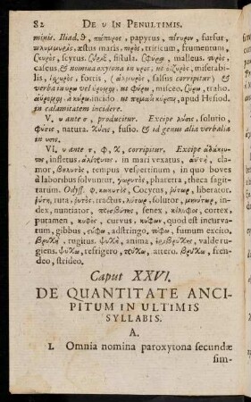 82-96, Caput XXVI.