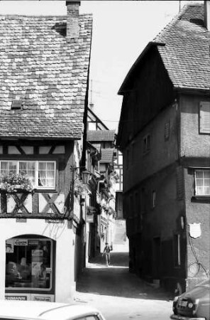 Überlingen: Altes Fachwerkhaus