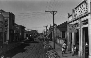 Presidente Prudente : Blick auf eine Straße in der jungen Stadt Presidente Prudente im Bundesstaat São Paulo.