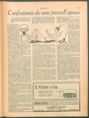 Confesiones de una joven esposa