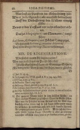 XIIX. De Regeneratione.