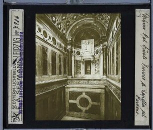 Urbino, Palazzo Ducale,Urbino, Palazzo Ducale, Cappella del Perdono : Inneres der Capella del Perdono