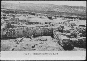 Tell el-mutesellim [Megiddo], Gebäude 338 von Osten