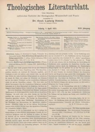 97-98 [Rezension] Söderblom, Nathan, Einführung in die Religionsgeschichte