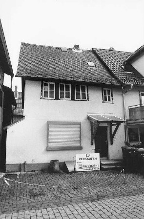 Wohnhaus, Fachwerk; Wächtersbach, Pfarrgasse 5