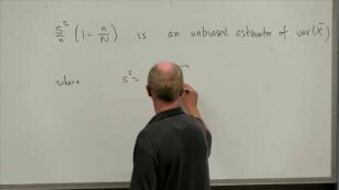 Introduction to Probability and Statistics 131B Lecture 3