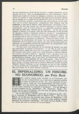 El imperialismo, un fenomeno económico