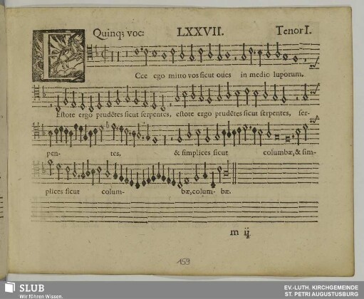LXXVII. Ecce ego mitto vos