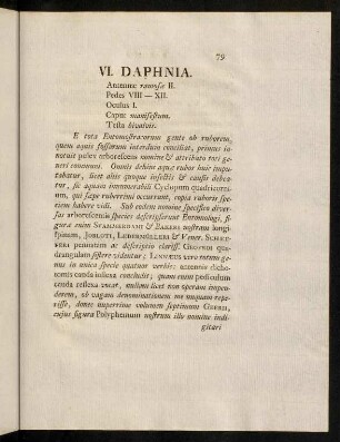 79-99, VI. Daphnia