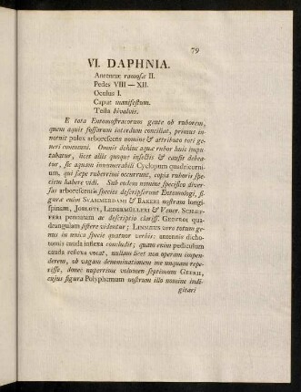 79-99, VI. Daphnia